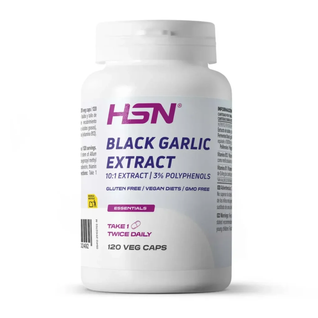 Extracto de ajo negro (10:1) 500mg - 120 veg caps