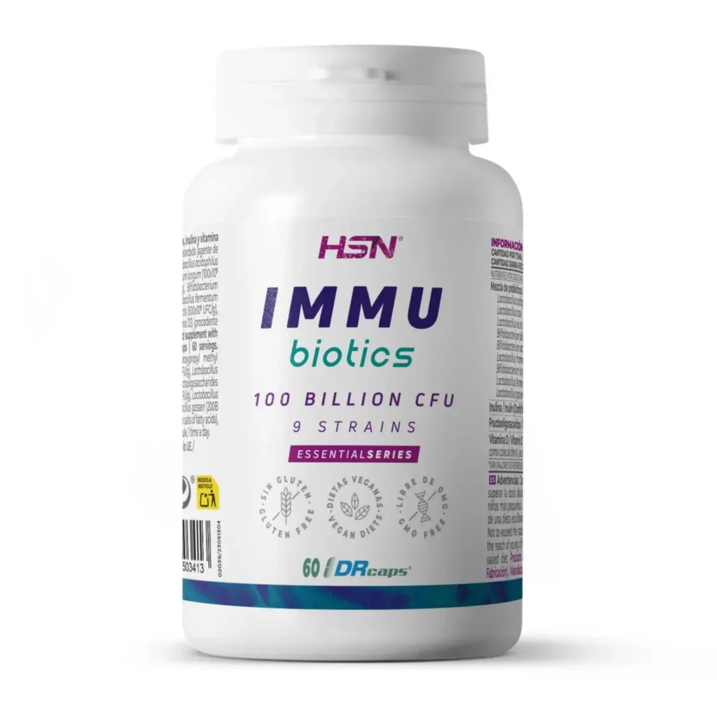 Inmu biotics (probióticos) 100B UFC - 60 veg caps