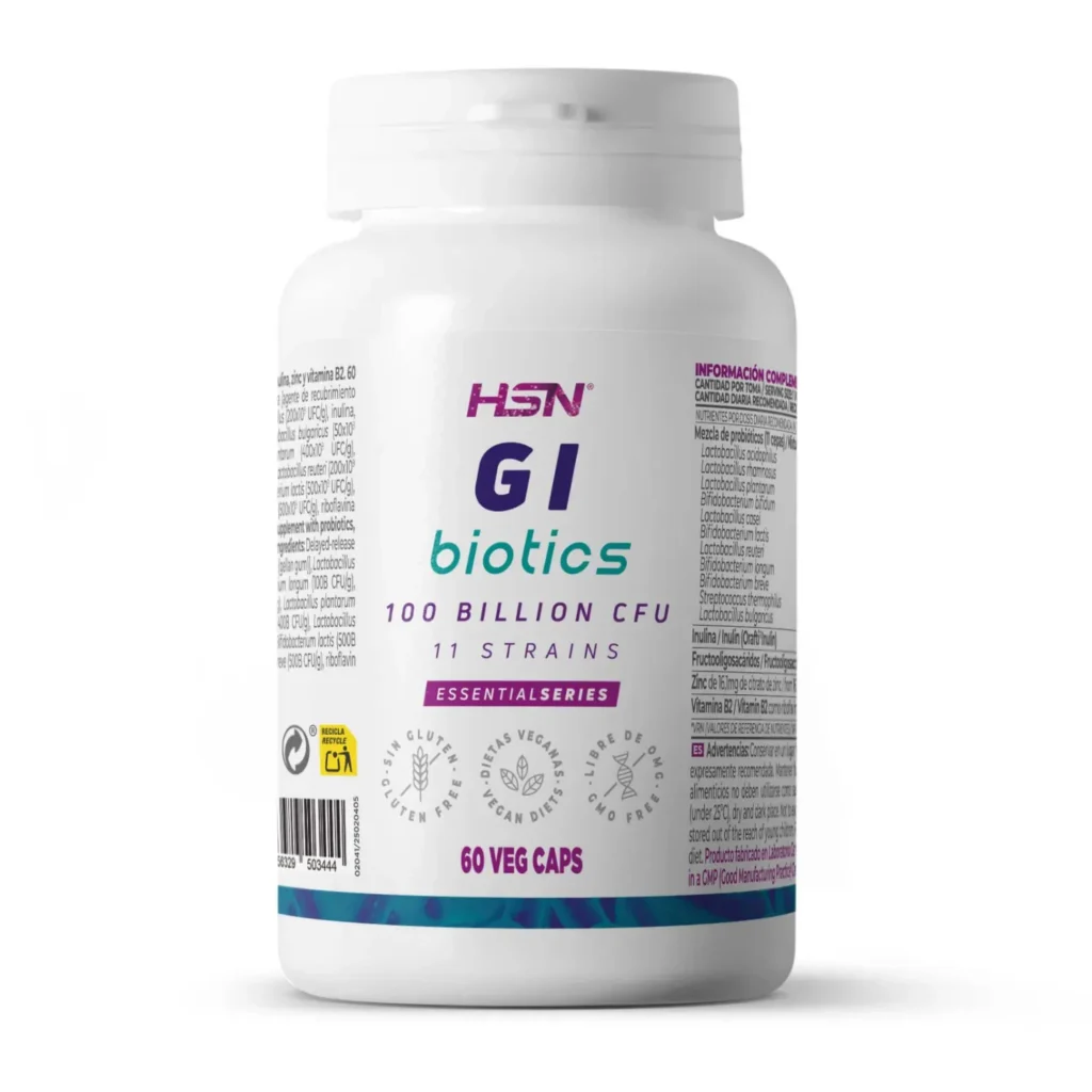 GI biotics (probióticos) 100B UFC - 60 veg caps