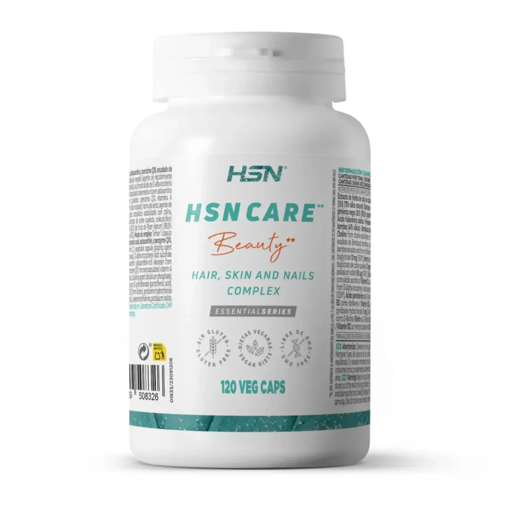 HSN Care (cabello, piel y uñas) - 120 veg caps