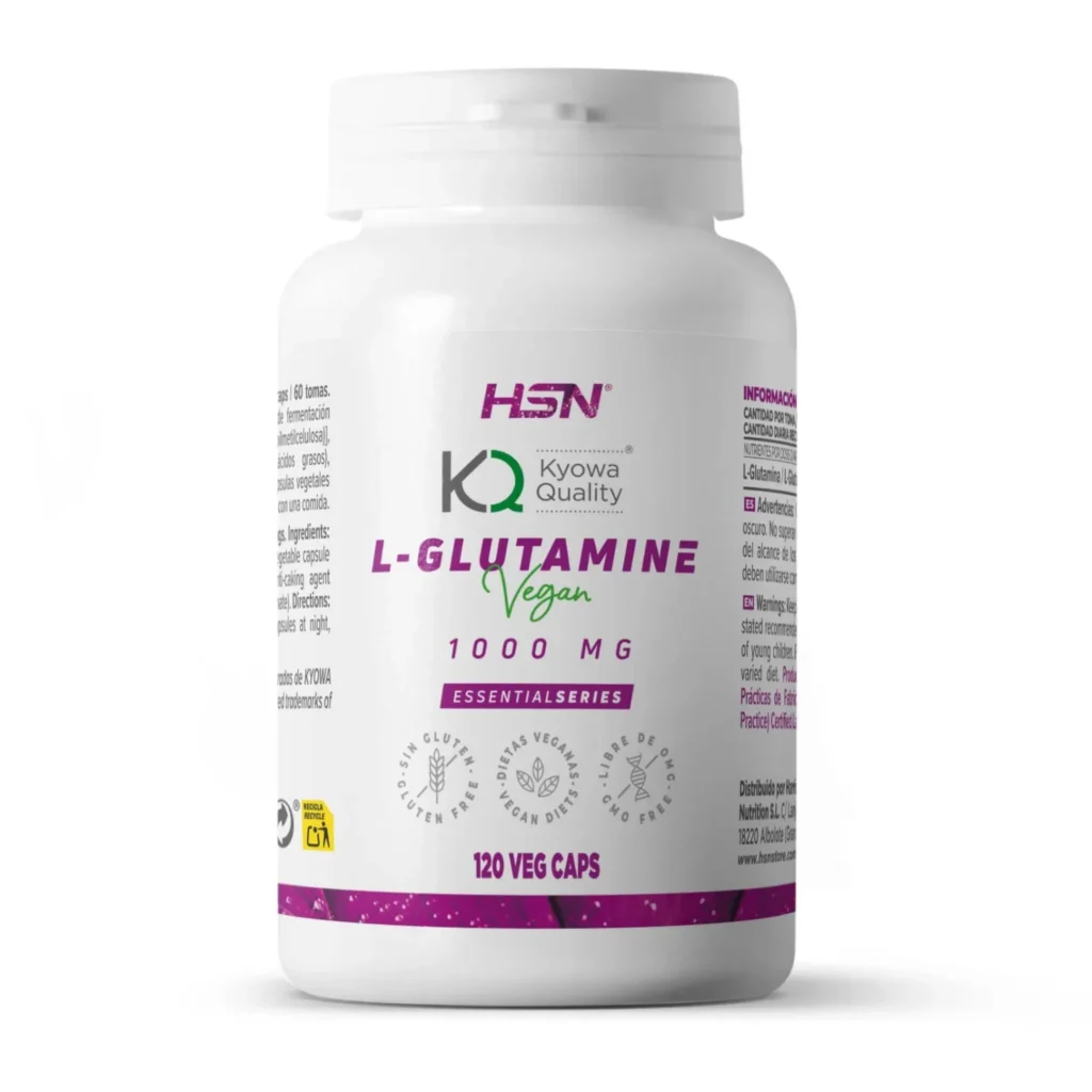 L-glutamina 1000mg (Kyowa Quality®) - 120 veg caps