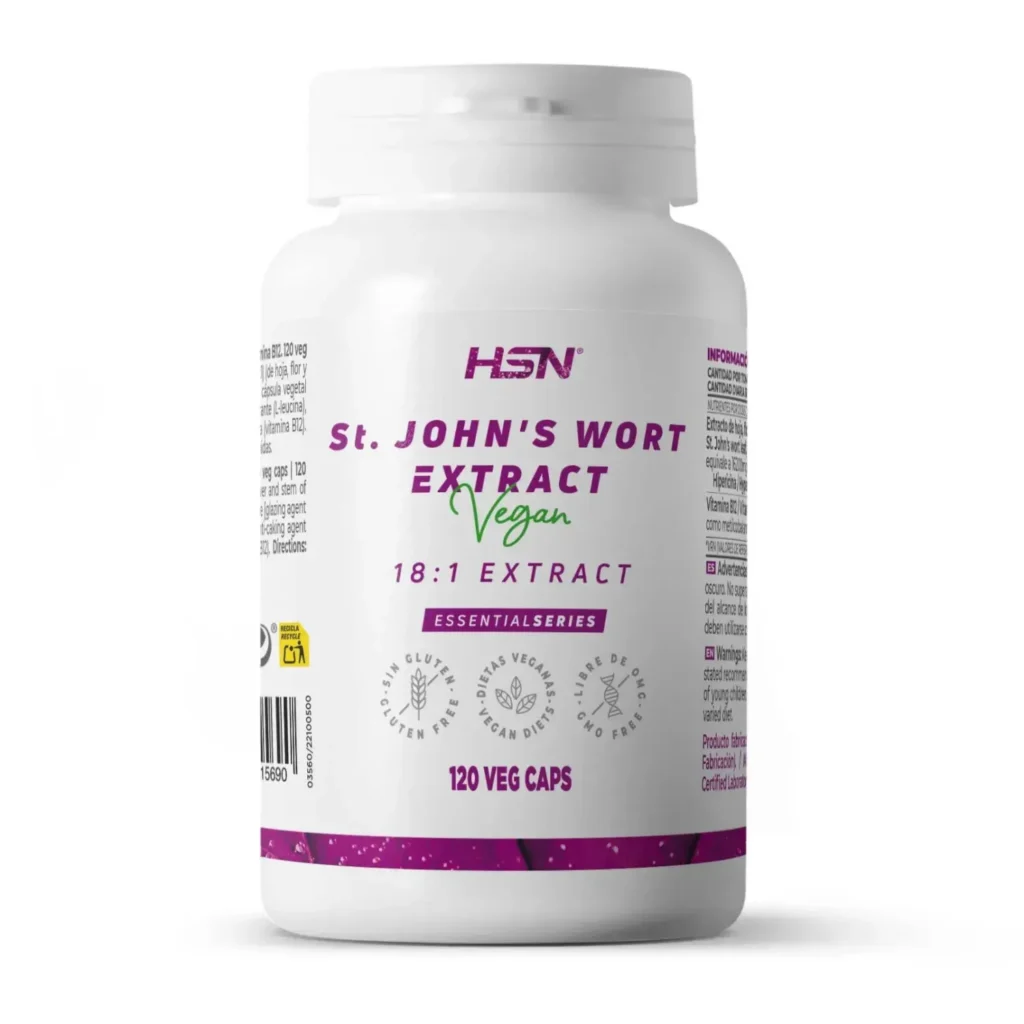 Hipérico (extracto de hierba de san juan 18:1) 300mg - 120 veg caps