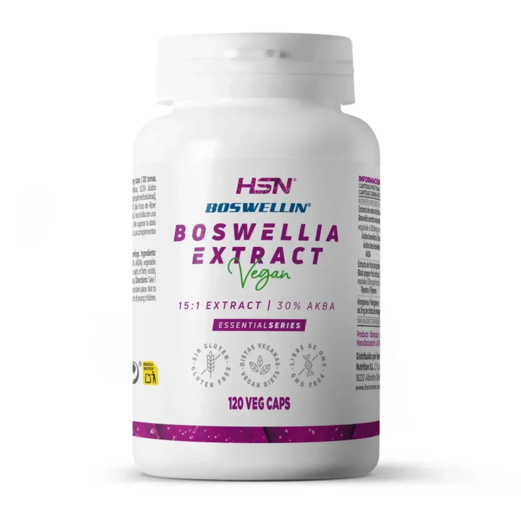 Extracto de Boswellia serrata (15:1) 340mg (Boswellin®) - 120 veg caps