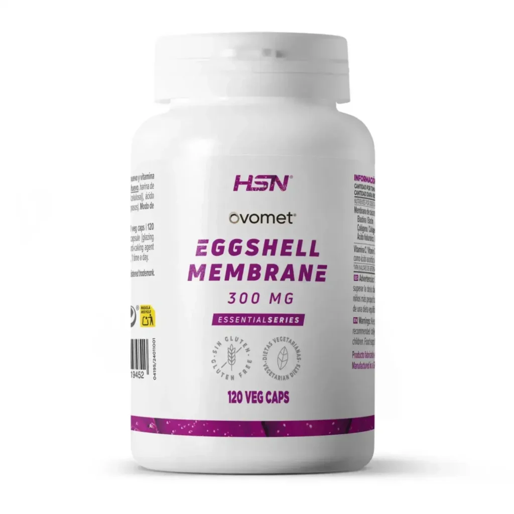 Membrana de cáscara de huevo (Ovomet®) 300mg - 120 veg caps