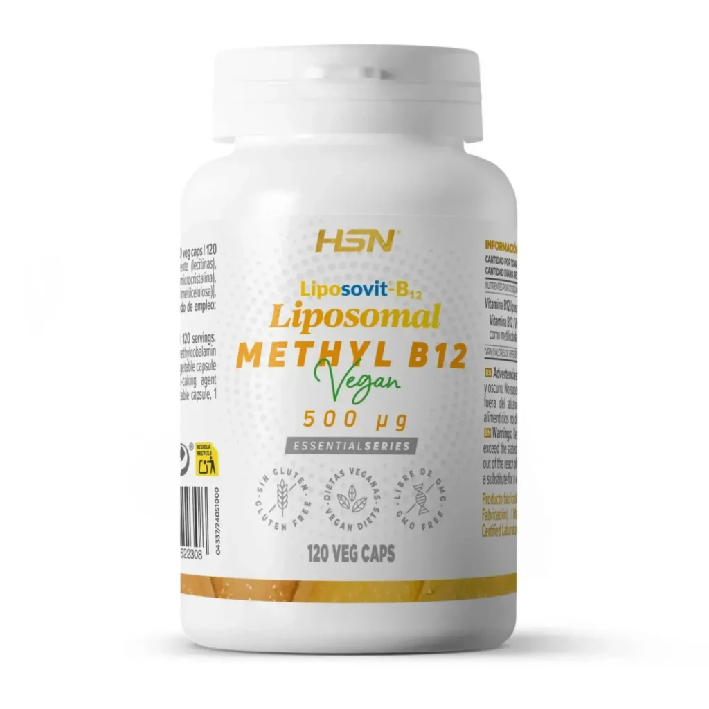 Vitamina B12 (metilcobalamina) liposomada (Liposovit®) (500mcg vitamina B12) - 120 veg caps