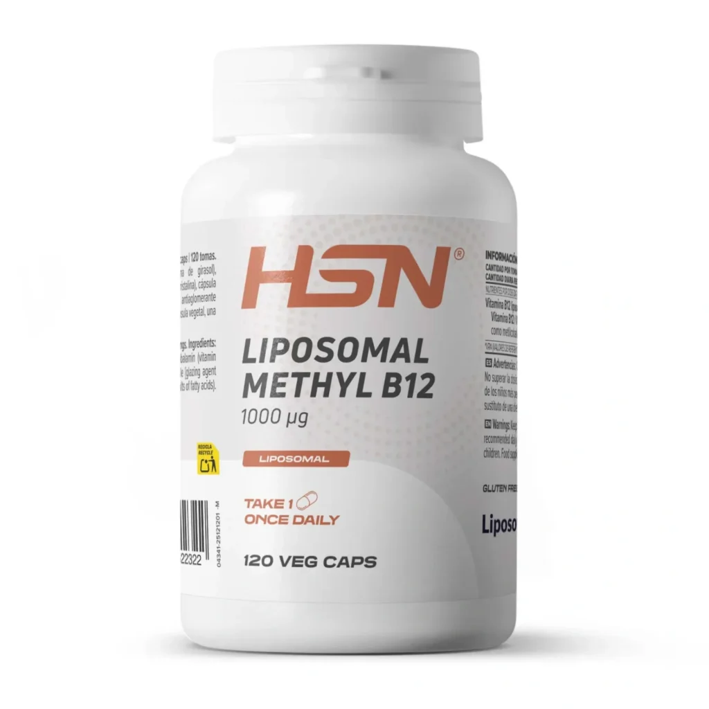 Vitamina B12 (metilcobalamina) liposomada (Liposovit®) (1000mcg vitamina B12) - 120 veg caps