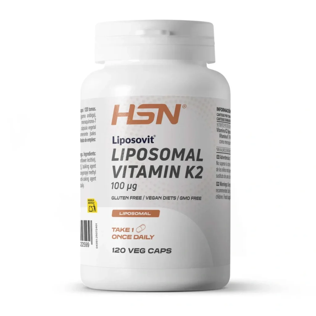 Vitamina K2 liposomada (Liposovit®) (100mcg vitamina K) - 120 veg caps