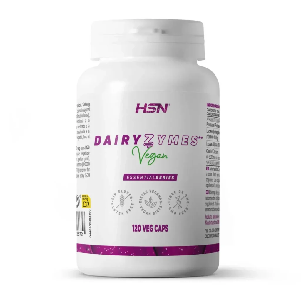 Dairyzymes (mezcla de enzimas) - 120 veg caps