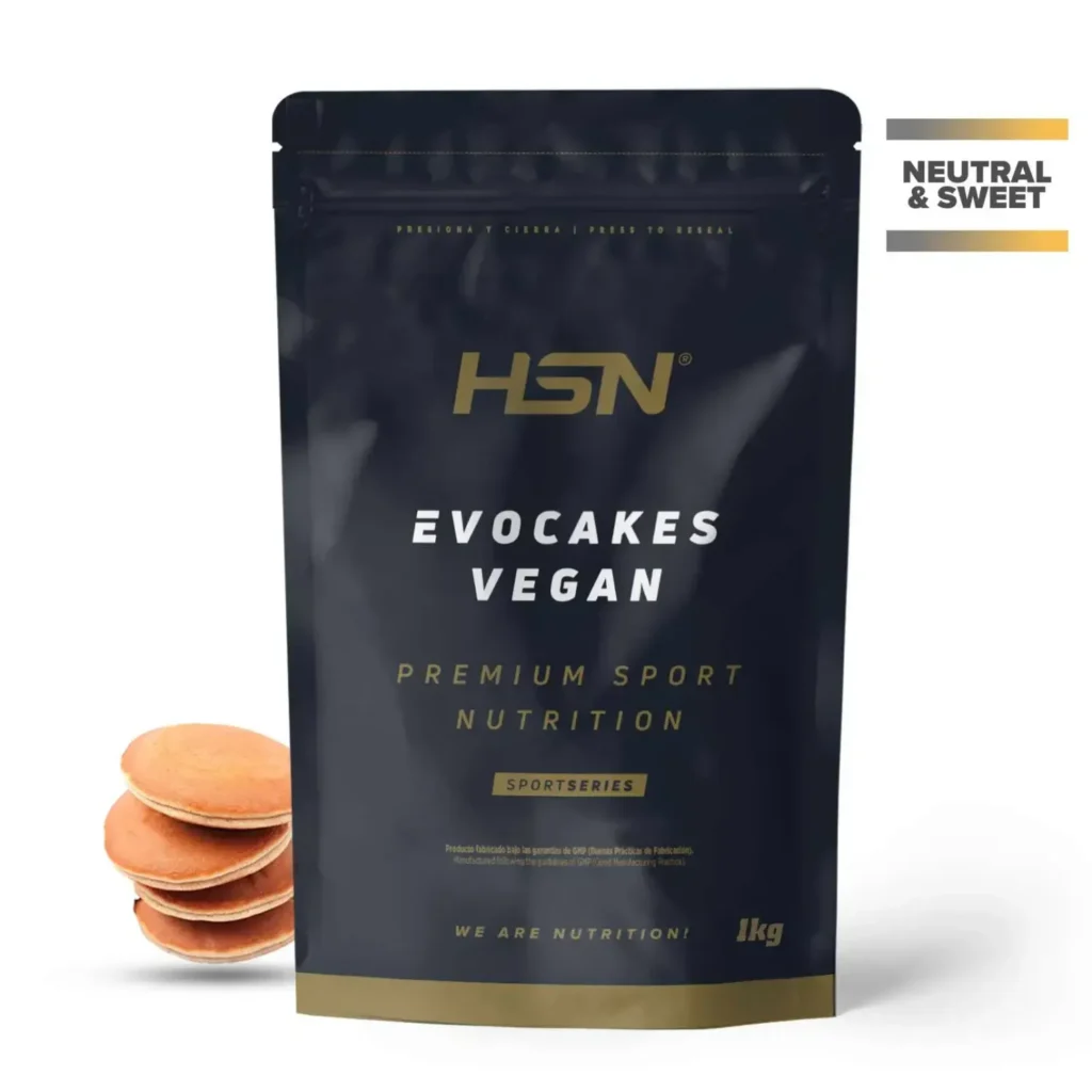 Evocakes vegan (tortitas proteicas) 1kg