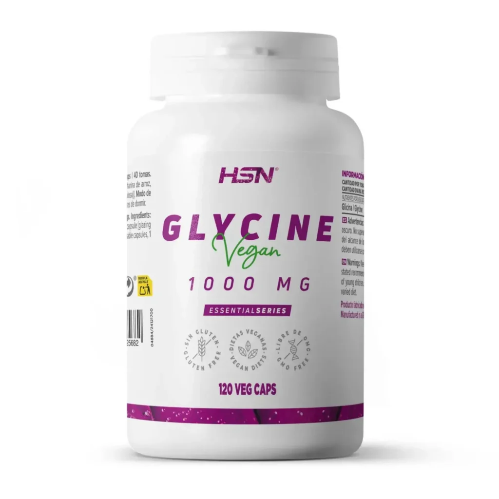 Glicina 1000mg - 120 veg caps