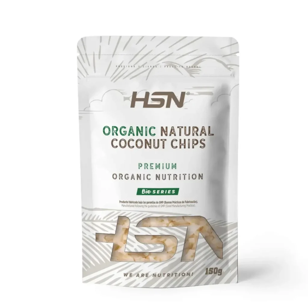 Chips naturales de coco orgánico