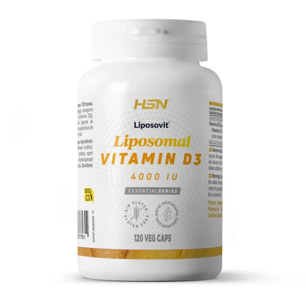 Vitamina D3 liposomada (Liposovit®) 4000UI - 120 veg caps
