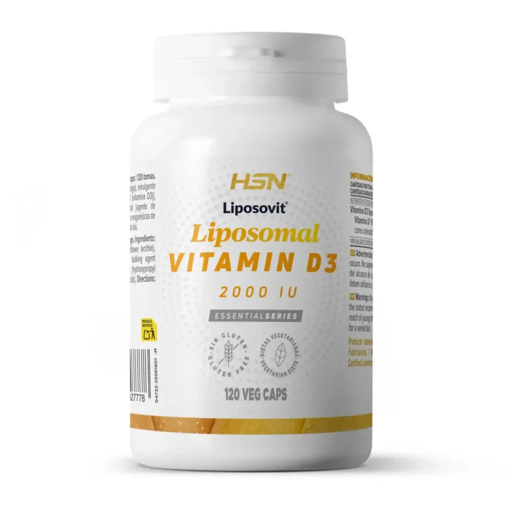 Vitamina D3 liposomada (Liposovit®) 2000UI - 120 veg caps