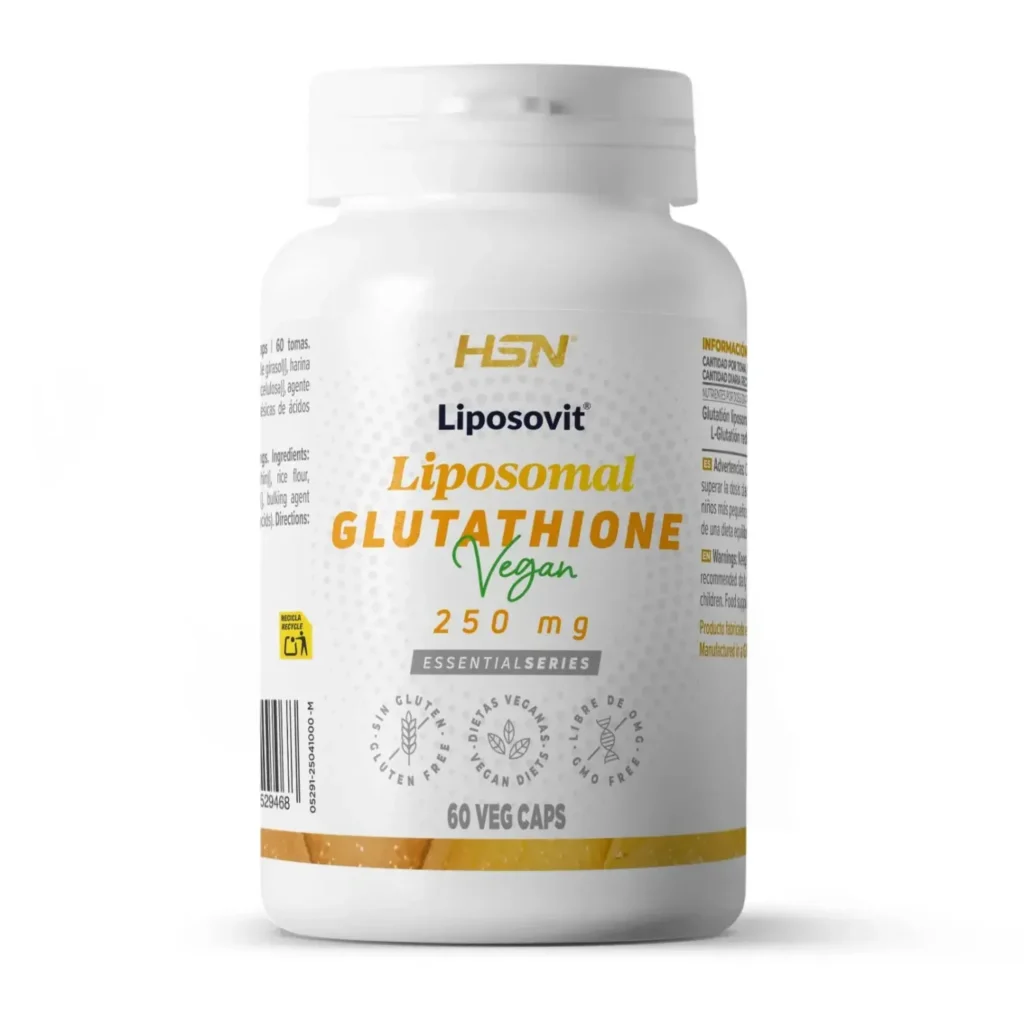 Glutatión liposomado (Liposovit®) (250mg glutatión) - 60 veg caps