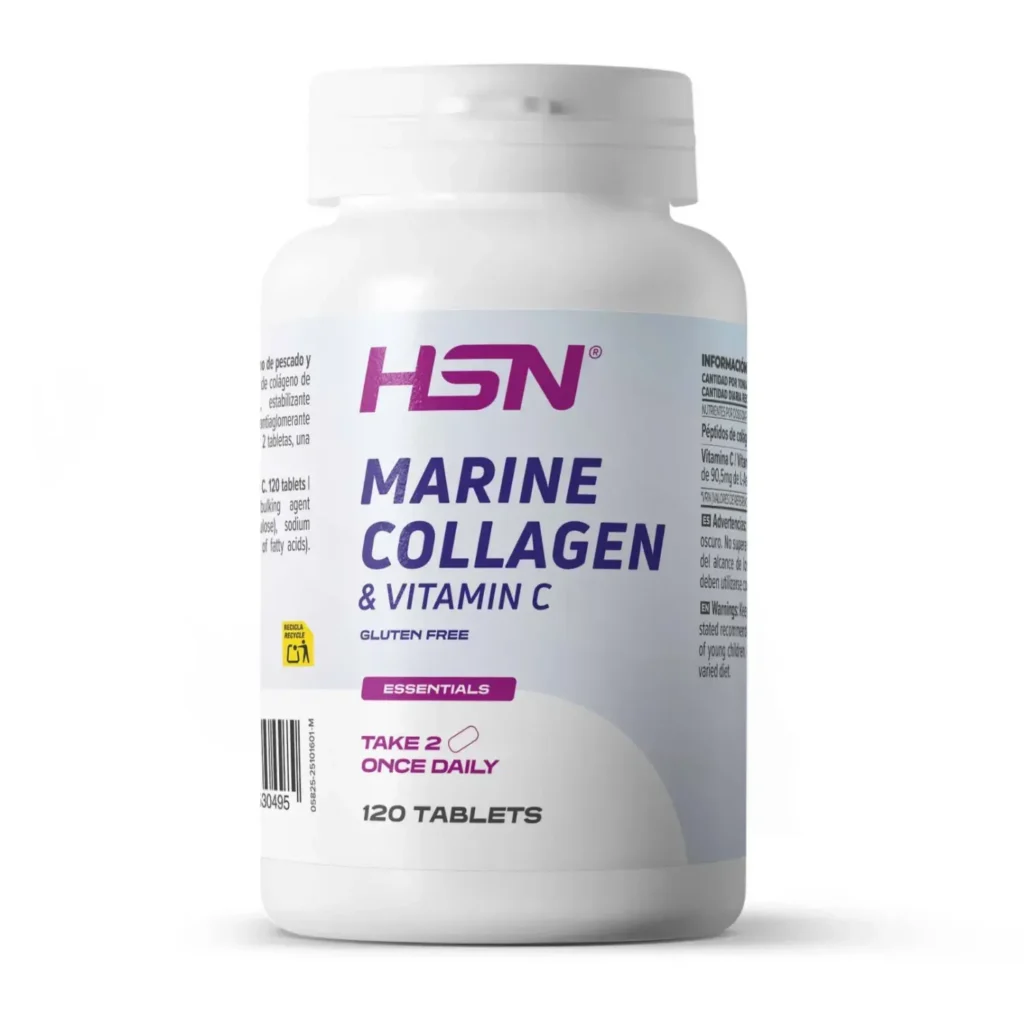 Colágeno marino & vitamina C - 120 tabs