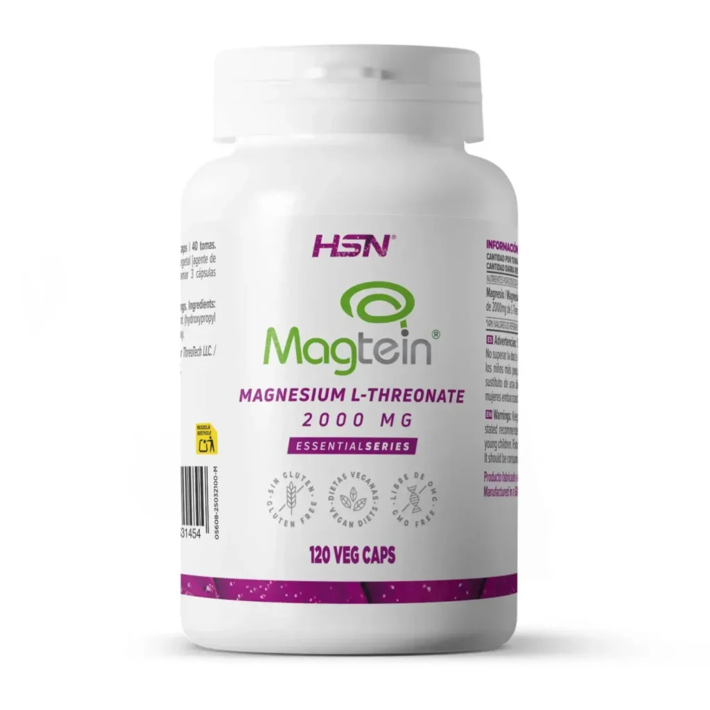 L-treonato de magnesio (Magtein®) - 120 veg caps