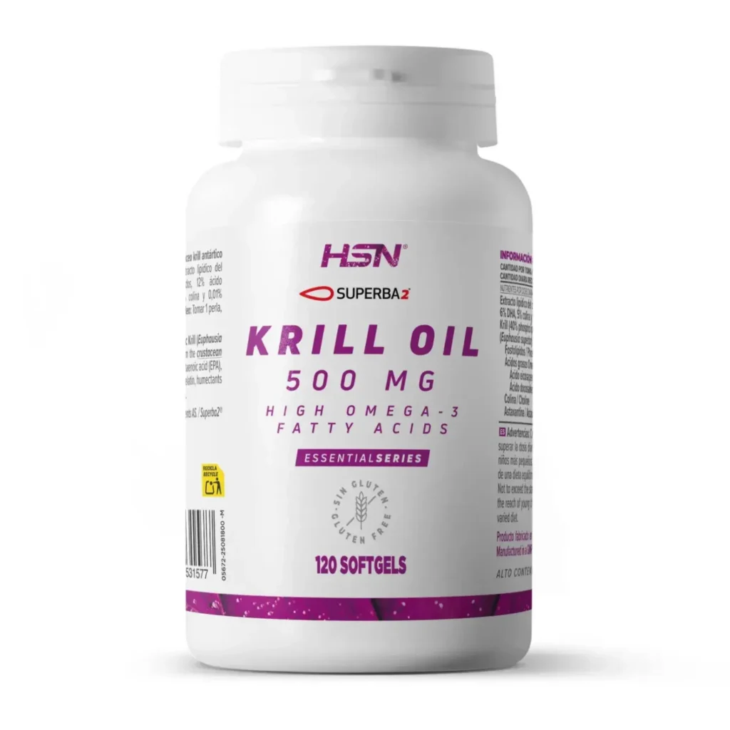 Aceite de krill 500mg (Superba2®) - 120 perlas