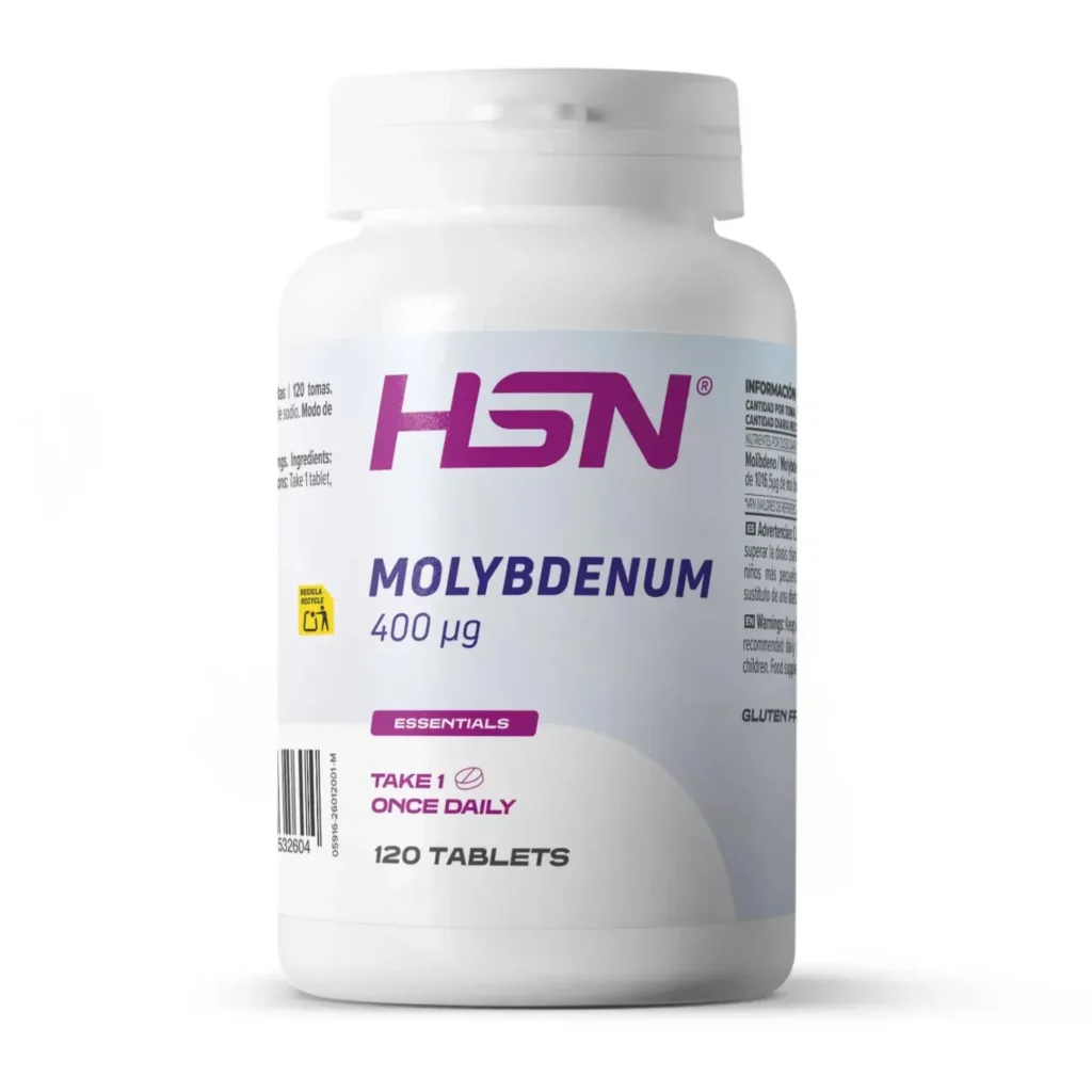 Molibdeno 400mcg - 120 tabs