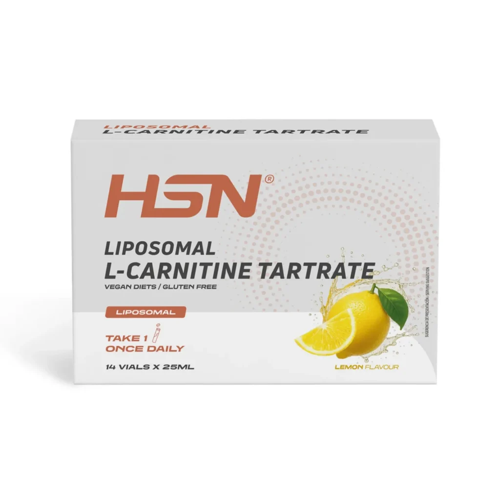 L-carnitina tartrato liposomada líquida limón - 14 viales