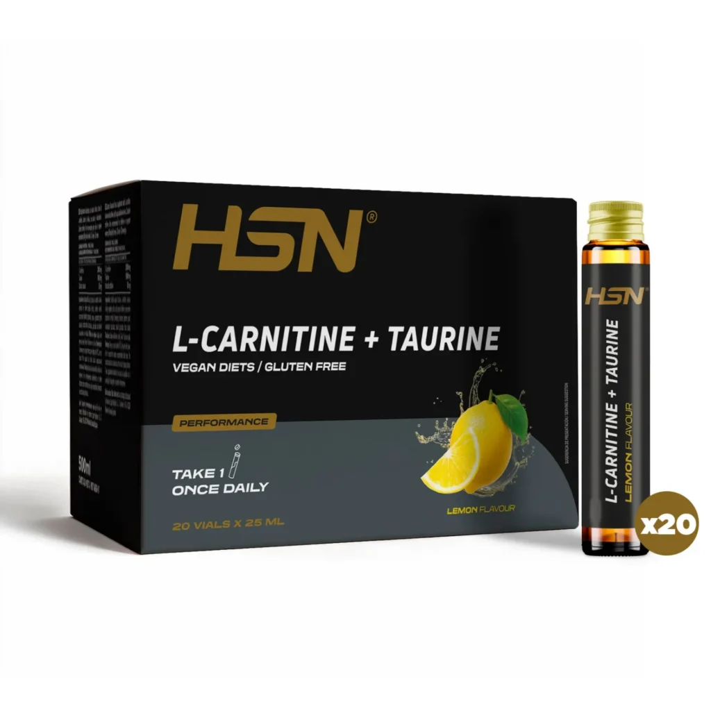 L-carnitina + taurina líquidas