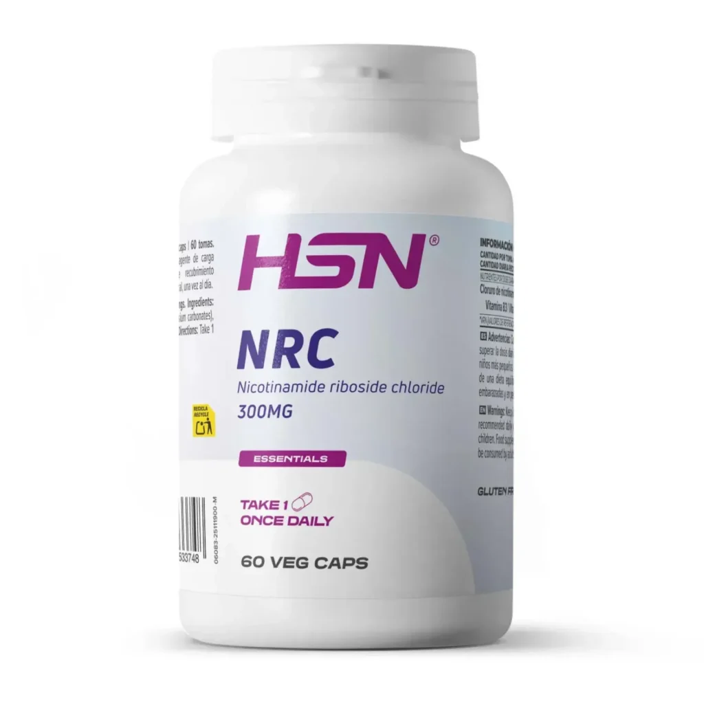 NRC (cloruro de nicotinamida ribósido) 300mg - 60 veg caps