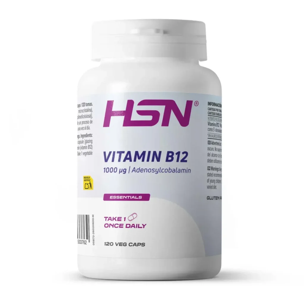 Vitamina B12 (adenosilcobalamina) 1000mcg - 120 veg caps