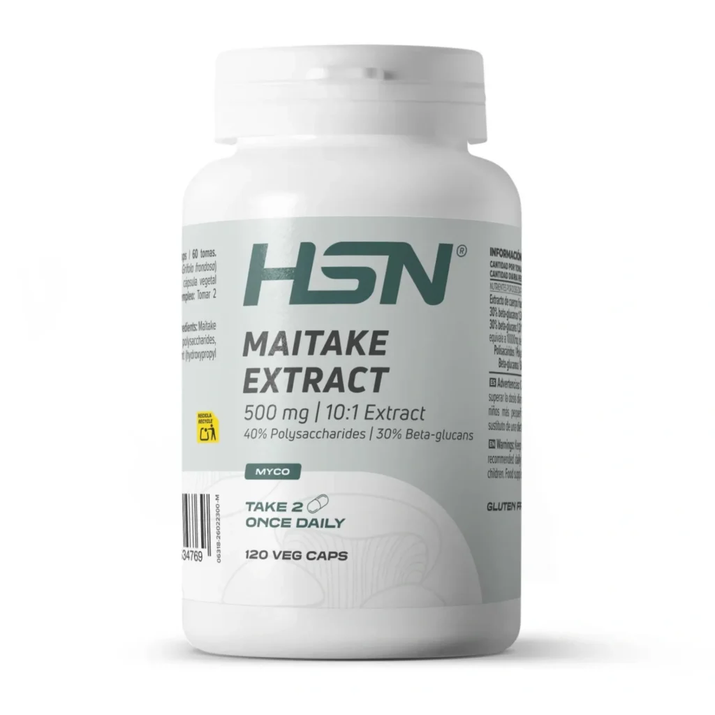 Extracto de maitake (10:1) 500mg - 120 veg caps