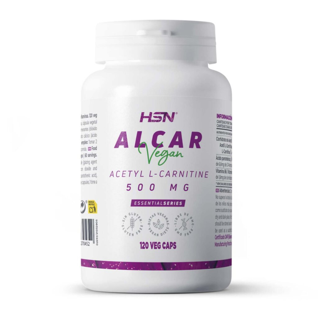 Acetil L-carnitina (ALCAR) 500mg