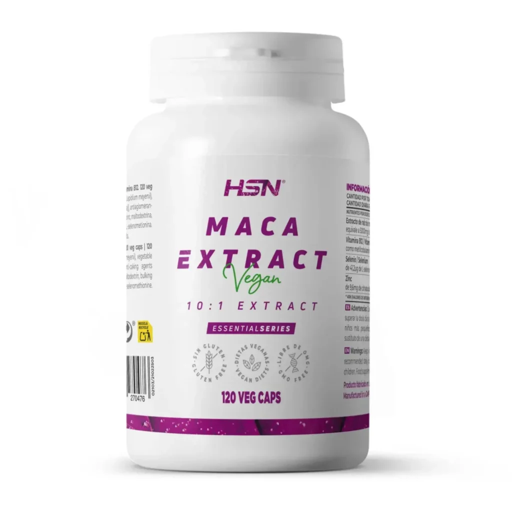 Extracto de maca andina (10:1) 500mg