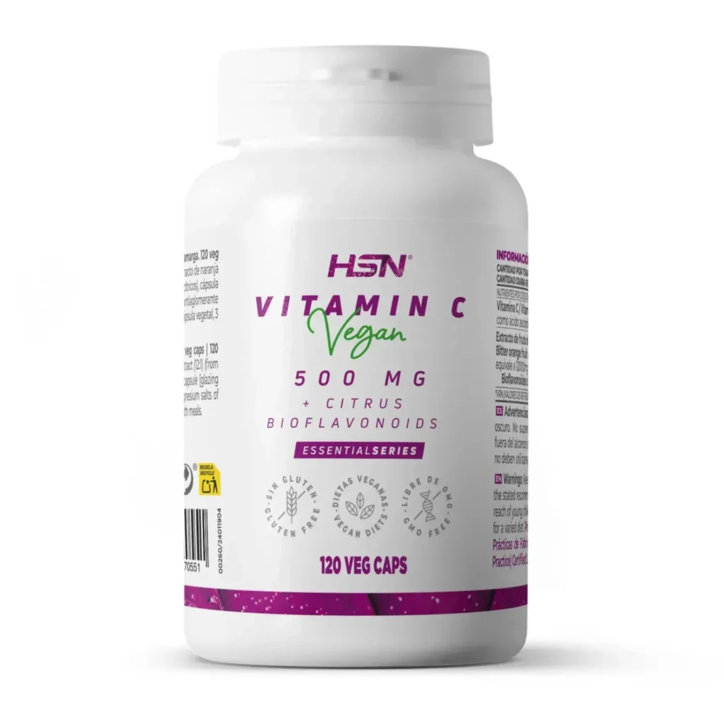 Vitamina C 500mg + bioflavonoides cítricos