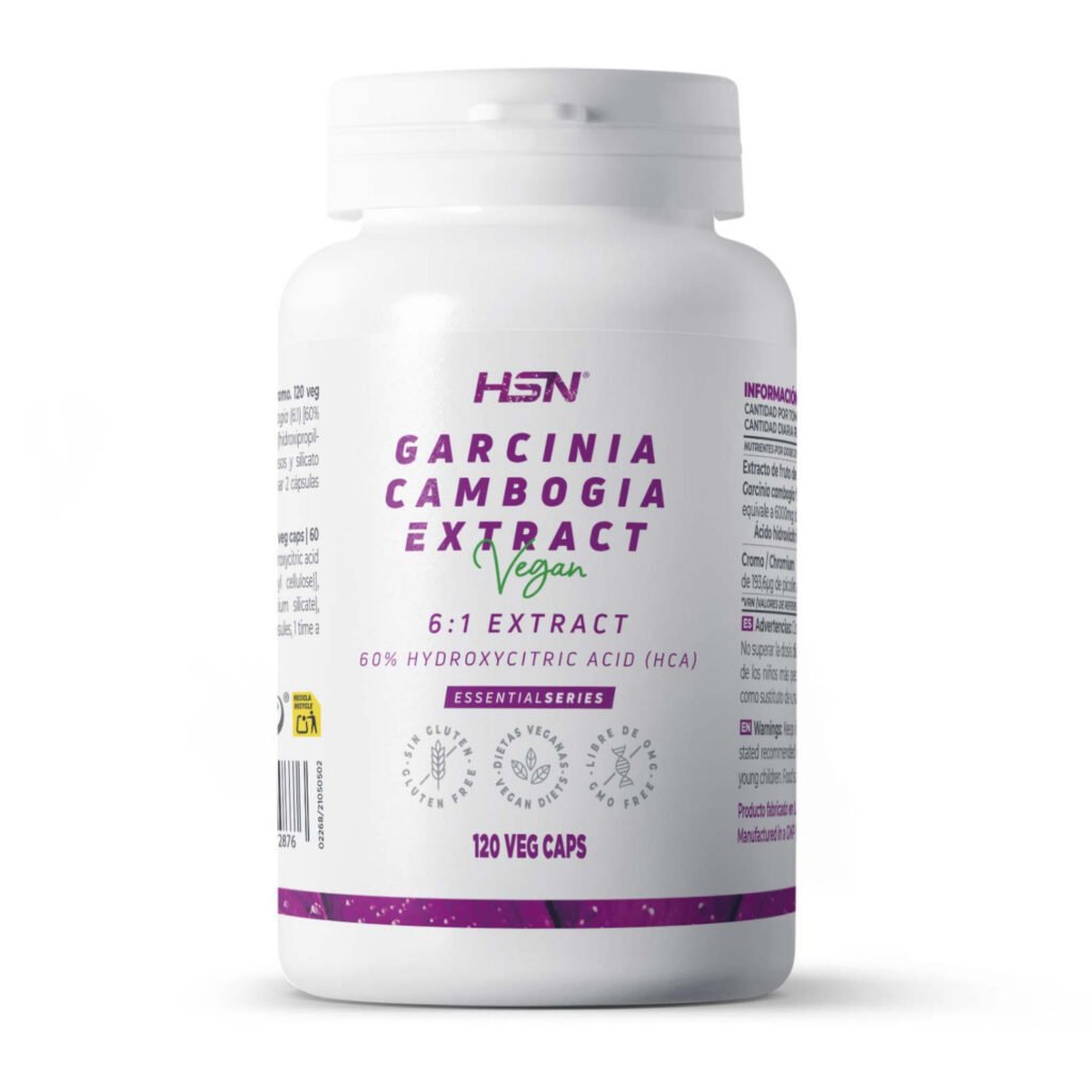 Extracto de Garcinia cambogia (6:1) 500mg - 120 veg caps