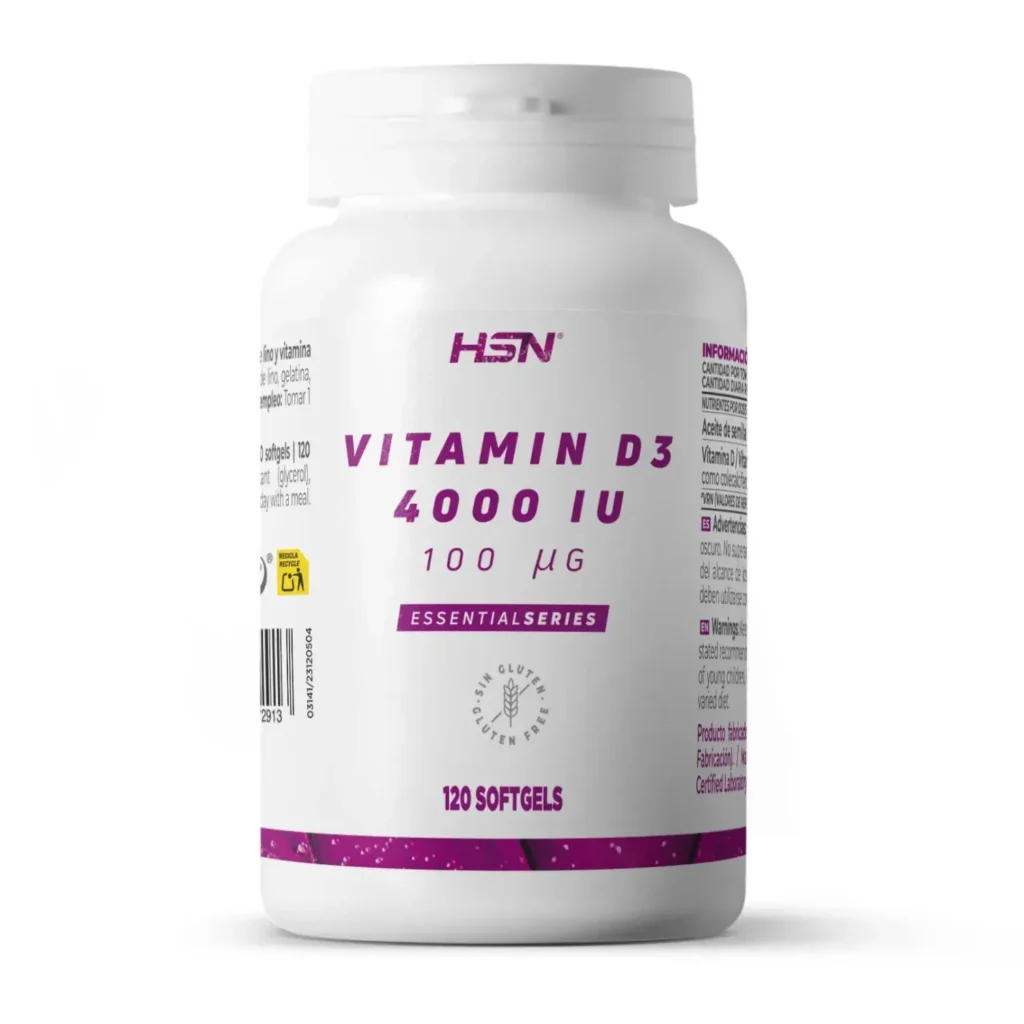 Vitamina D3 4000UI - 120 perlas