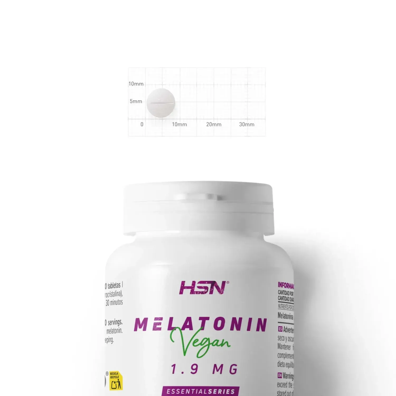 Melatonina 1,9mg - 120 tabs - Imagen 3