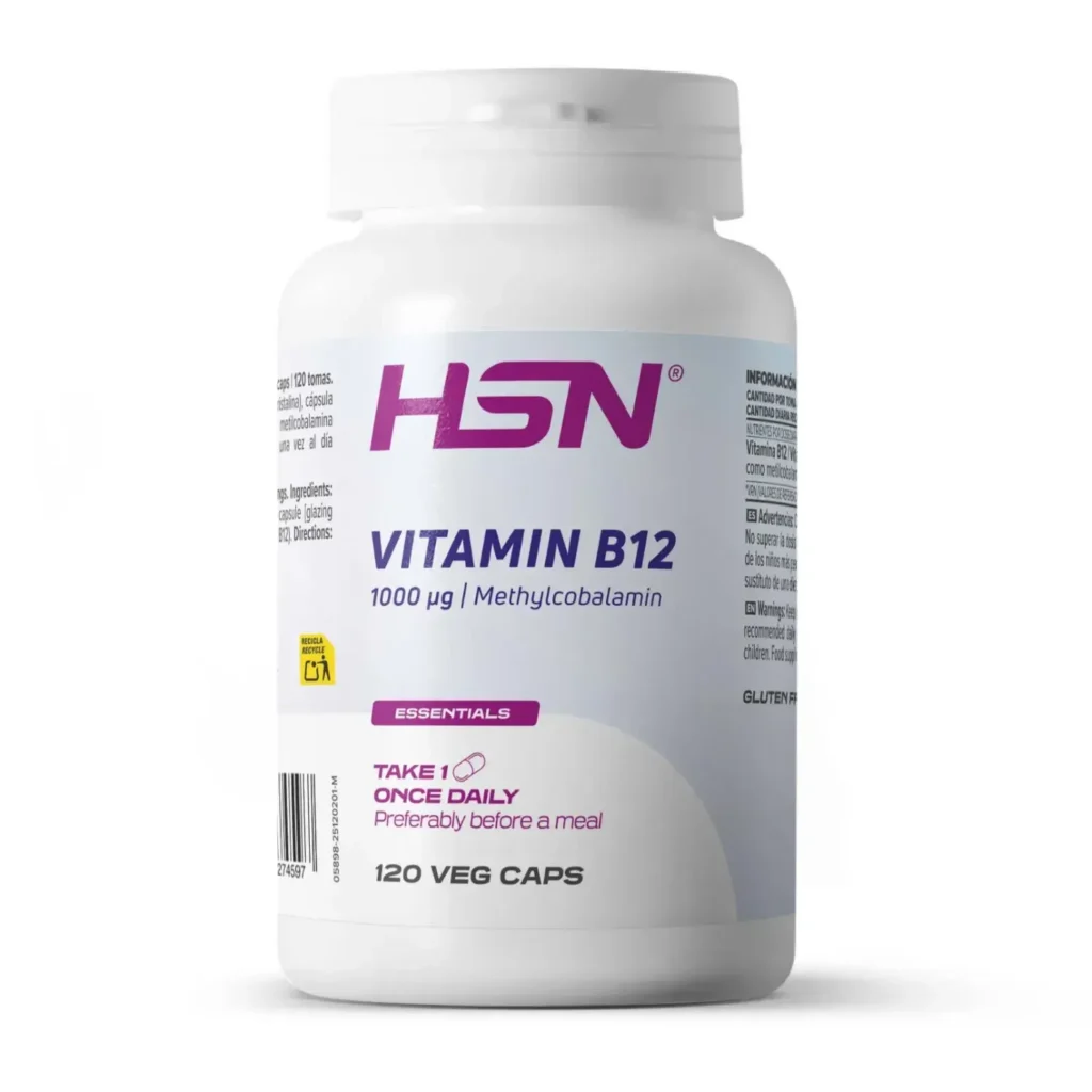 Vitamina B12 (metilcobalamina) 1000mcg - 120 veg caps