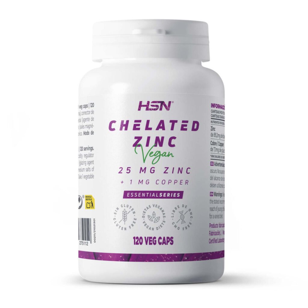Bisglicinato de zinc (25mg zinc)