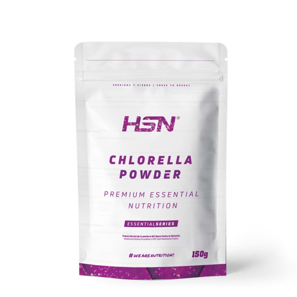 Chlorella en polvo