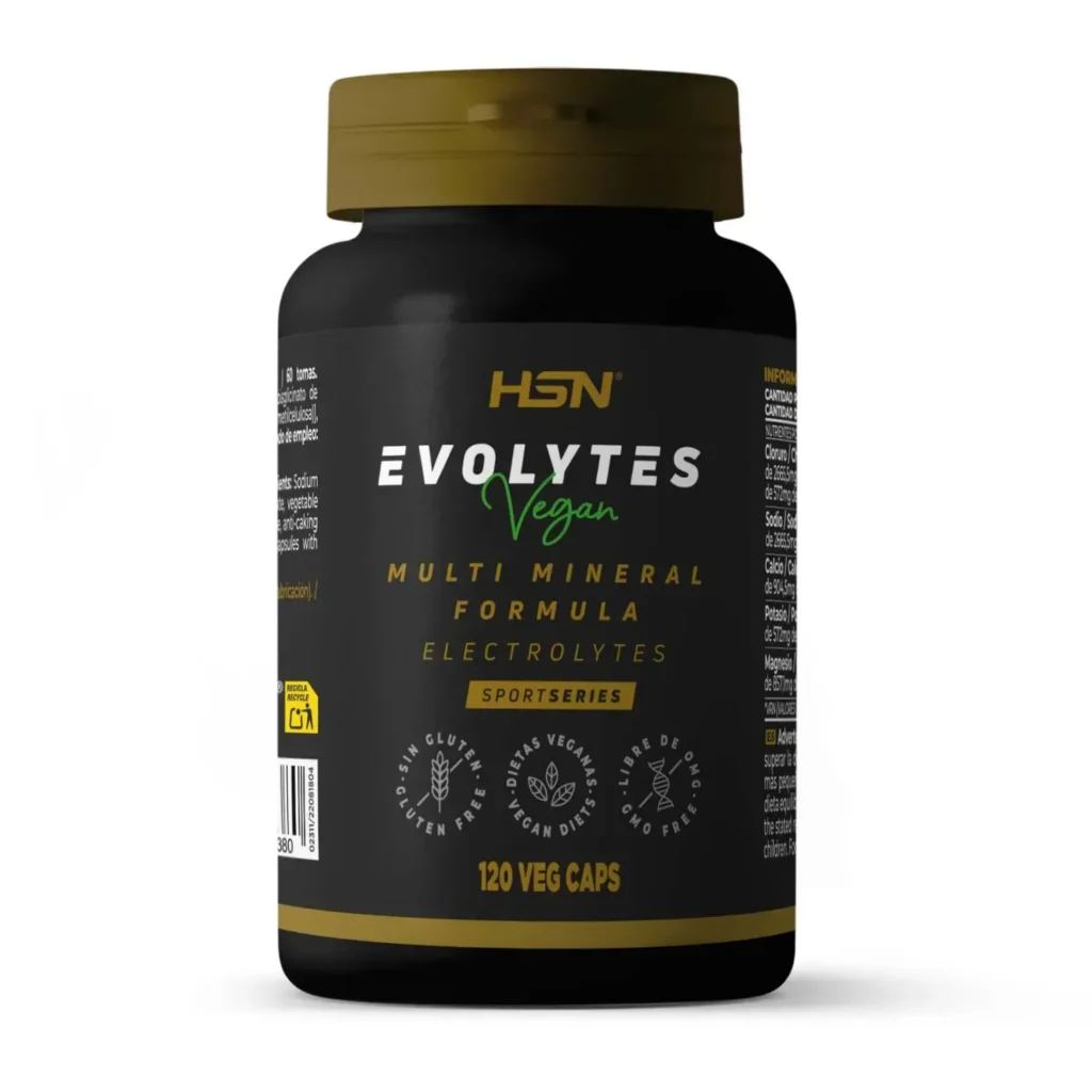 Evolytes (sales de electrolitos) - 120 veg caps