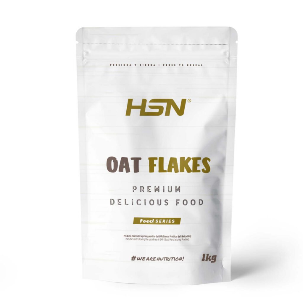 Copos de avena integrales finos