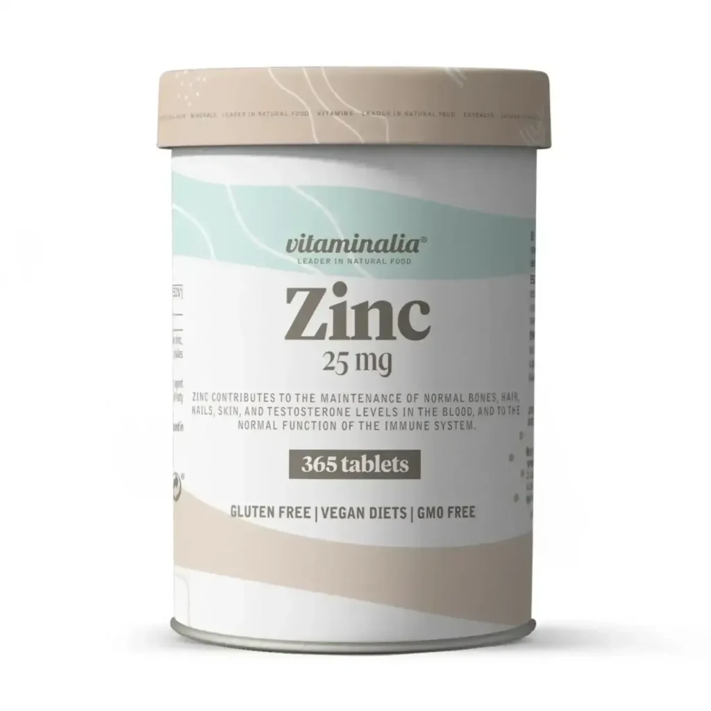 Gluconato de zinc (25mg zinc) - 365 tabs