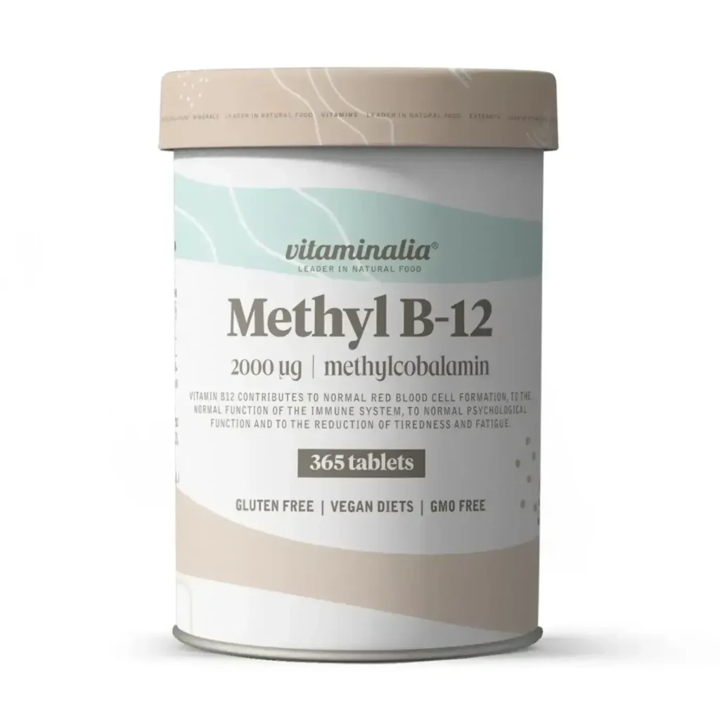 Vitamina B12 (metilcobalamina) 2000mcg - 365 tabs