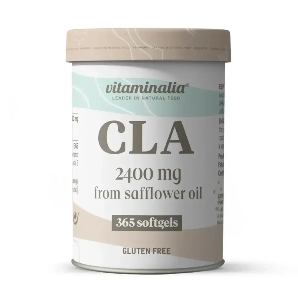 CLA 2400mg (ácido linoleico conjugado) - 365 perlas