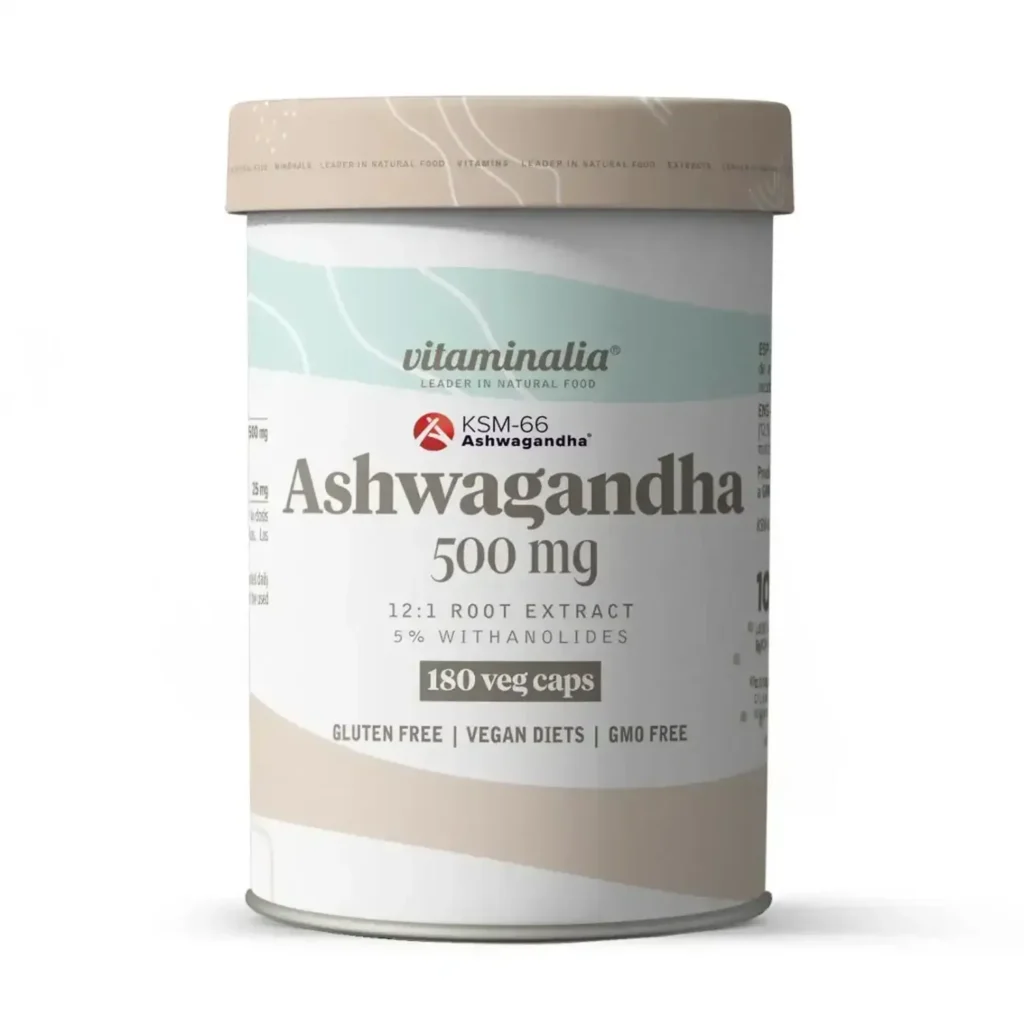 Ashwagandha KSM-66® 500mg - 180 veg caps