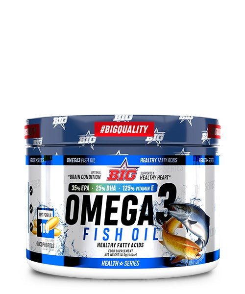 BIG Omega3 Fish Oil Cápsulas 100 cap