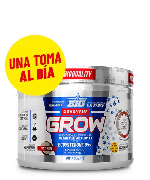 BIG Slow Release Grow Cápsulas 120 comprimidos