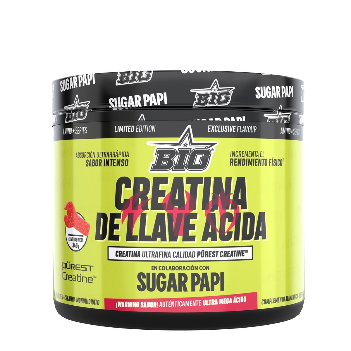 BIG Creatina De Llave ácida 340 g