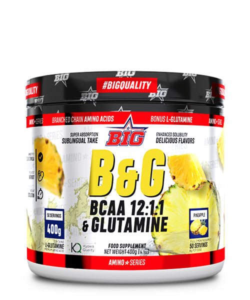 BIG B&G® · BCAA 12:1:1 & Glutamine · 400 g