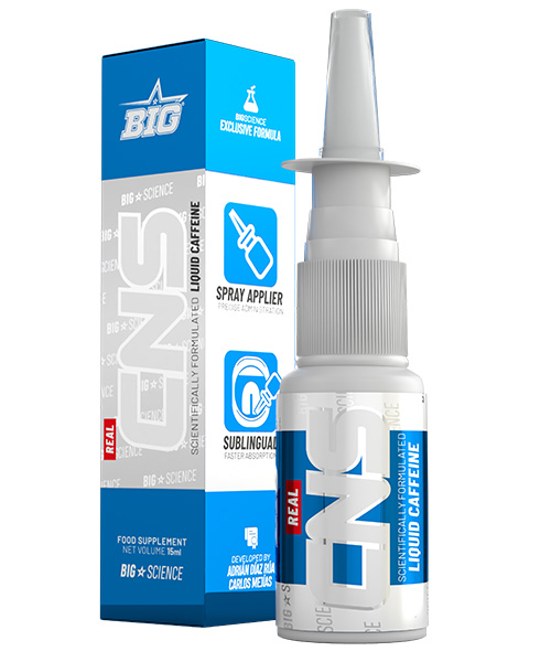 BIG Real CNS · Cafeína líquida sublingual · 15 ml