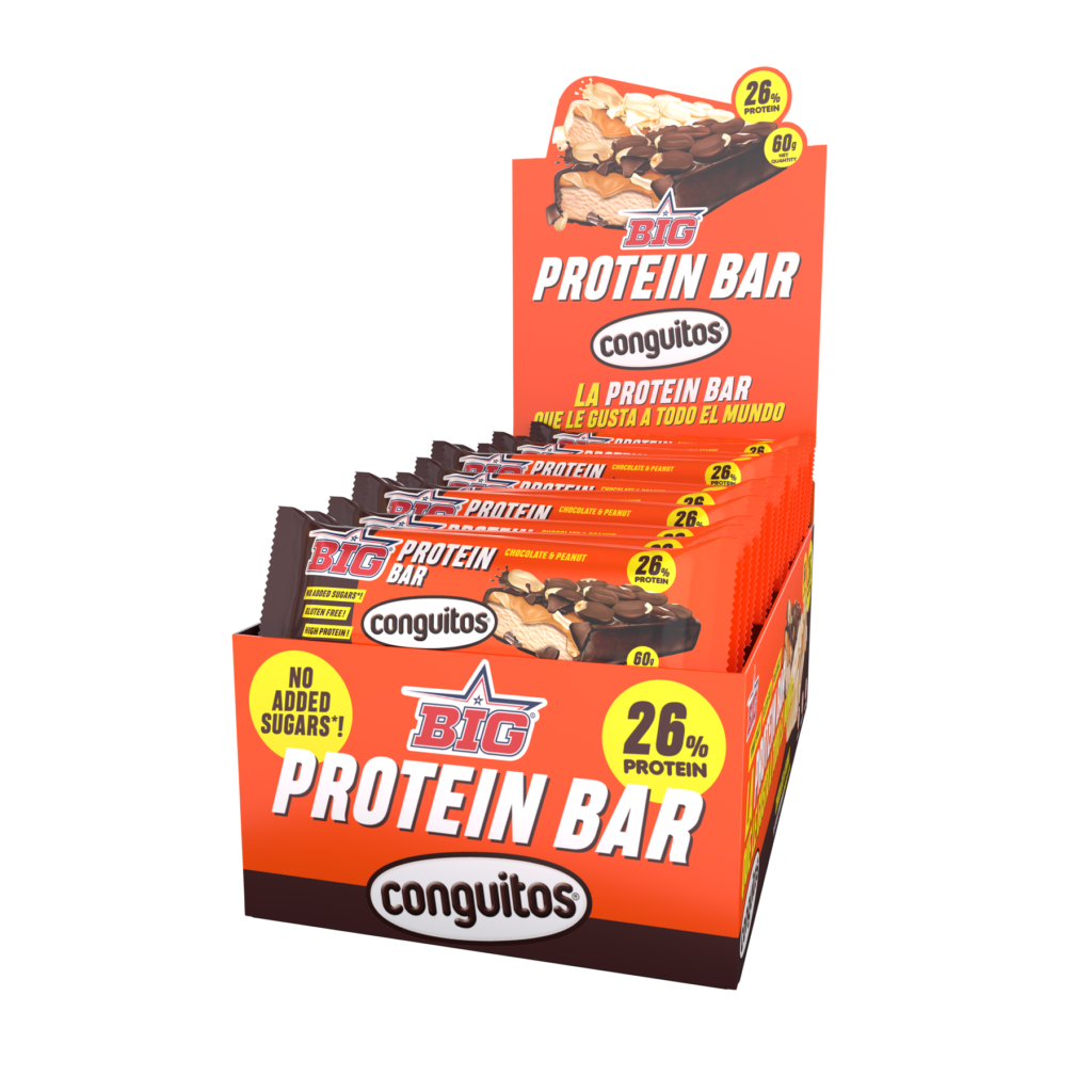 CONGUITOS® PROTEIN BAR · 60 g · Caja de 15 unidades