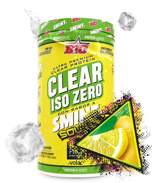 BIG Clear Iso Zero Smint® Sours · 750 gr