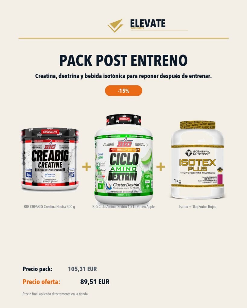 Pack Post Entreno